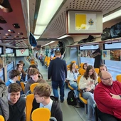 Śląskie. Pociąg papieski z Katowic do Częstochowy