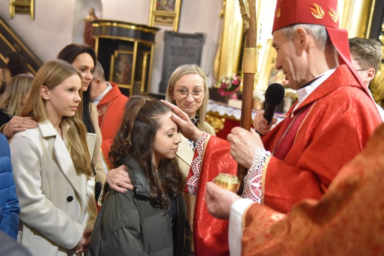 Bierzmowanie w Nowym Wiśniczu 2025