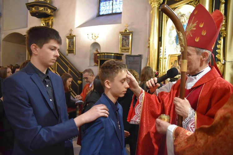 Bierzmowanie w Nowym Wiśniczu 2025