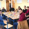 Najpierw była Msza, a potem rzeczowa rozmowa przy dobrej kawie.