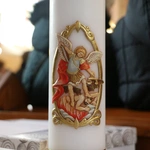 Nasielsk. Poświęcenie figury św. Michała Archanioła