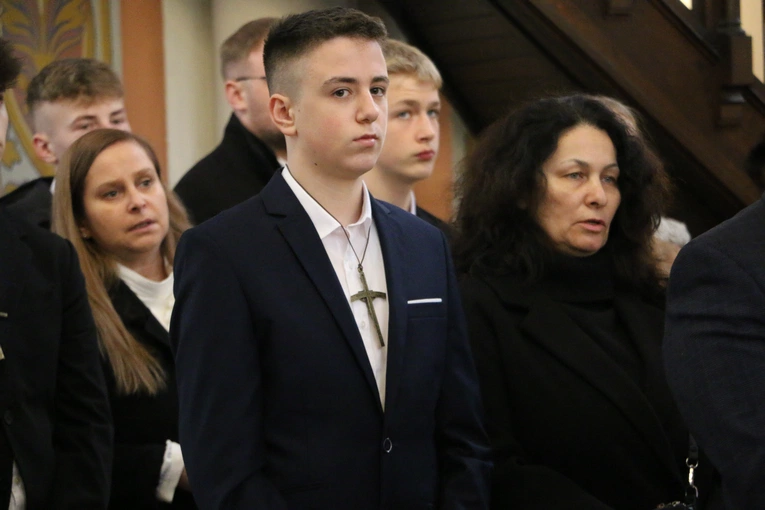 Nasielsk. Poświęcenie figury św. Michała Archanioła