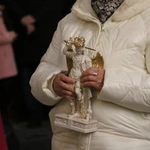Nasielsk. Poświęcenie figury św. Michała Archanioła