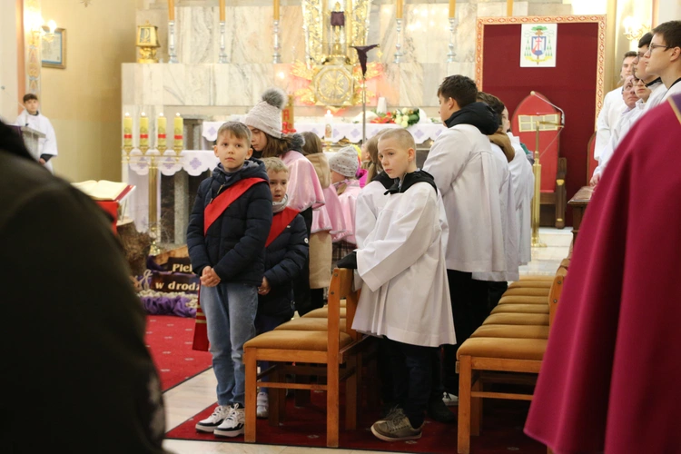 Nasielsk. Poświęcenie figury św. Michała Archanioła