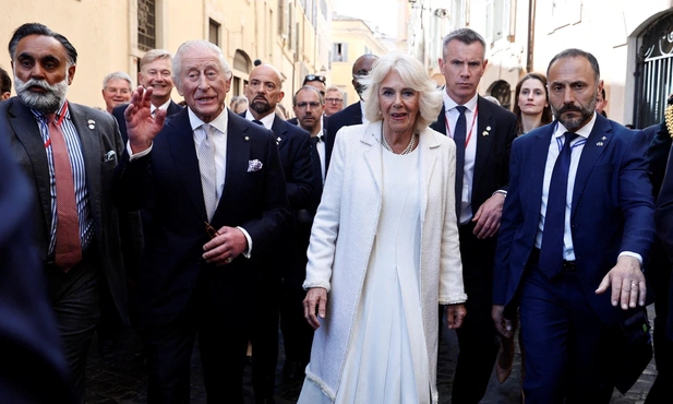 Król Karol III i królowa Kamilla