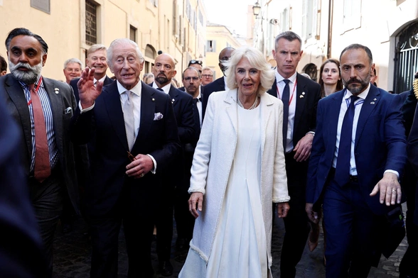 Król Karol III i królowa Kamilla