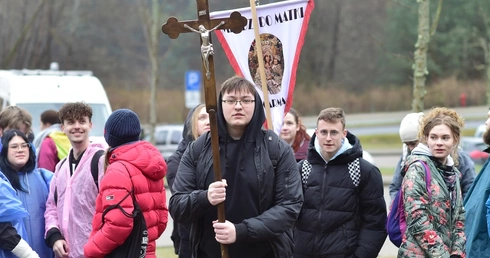 Pielgrzymka maturzystów do Gietrzwałdu