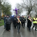 Pielgrzymi nadziei na ulicach Ostrowca Świętokrzyskiego