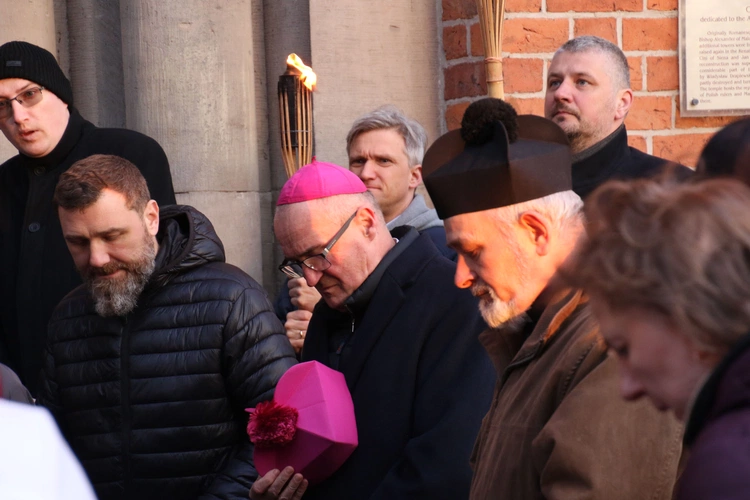 Płock. Droga Krzyżowa na Starym Mieście