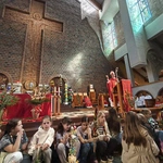 Abp Adrian Galbas na Niedzieli Palmowej na Ursynowie