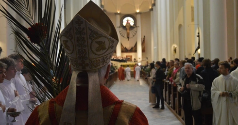 Niedziela Palmowa w archikatedrze