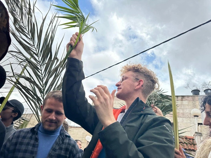 Nasza fotorelacja z Jerozolimy: Procesja Niedzieli Palmowej