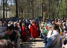 Palmy poświęcił bp Marek Solarczyk.
