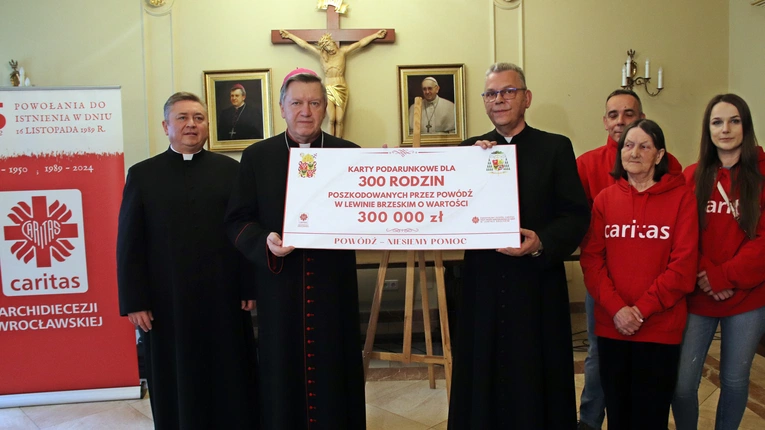 Kolejna pomoc dla powodzian od wrocławskiej Caritas