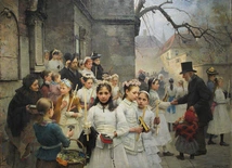 Po Pierwszej Komunii, 1892 Muzeum Revoltella w Trieście, Włochy