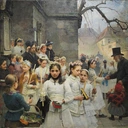 Po Pierwszej Komunii, 1892 Muzeum Revoltella w Trieście, Włochy
