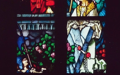 „Zmartwychwstanie”, Georg Schneider, Ratyzbona, 1910–1911 r., kościół św. Bartłomieja  w Gliwicach.