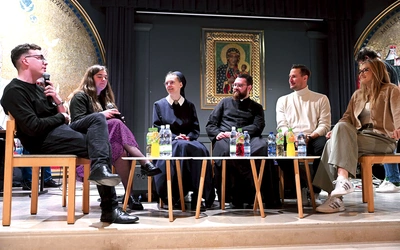 Goście panelu mieli młodym wiele do powiedzenia. 