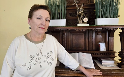  Alicja Orloł mówi, że parafianie starają się pamiętać o wszystkich potrzebujących pomocy.   