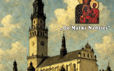 Propozycje plakatów pieszej pielgrzymki na Jasną Górę 