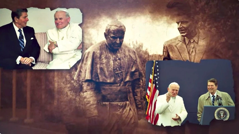 Jan Paweł II i Ronald Reagan w walce z komunizmem