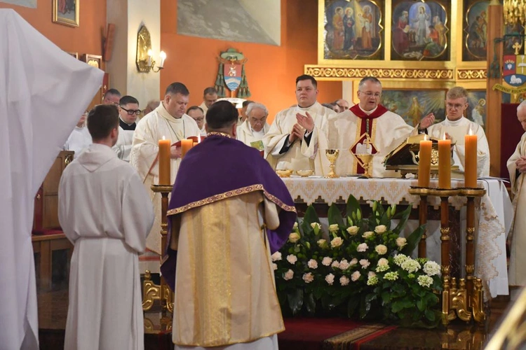 Msza Krzyżma Świętego w konkatedrze