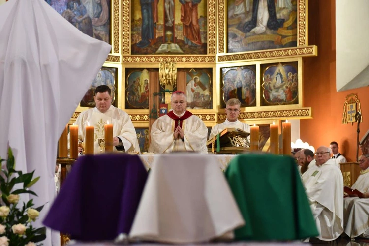 Msza Krzyżma Świętego w konkatedrze