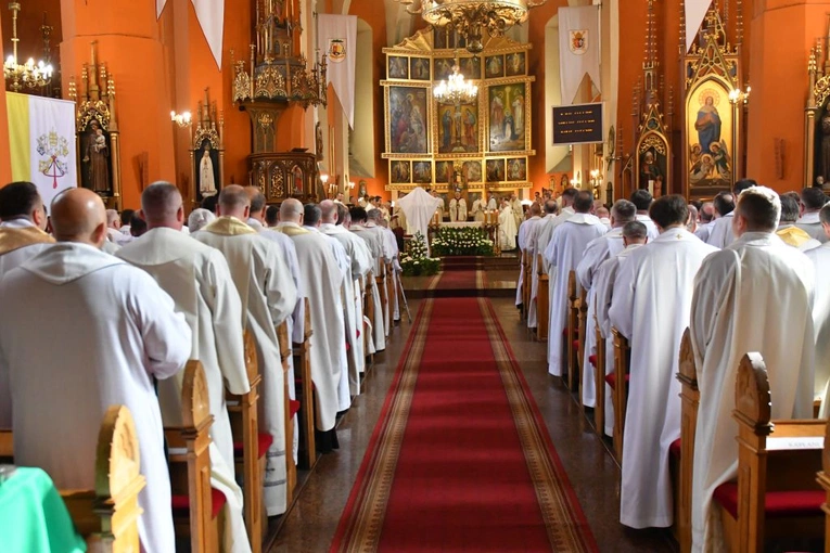Msza Krzyżma Świętego w konkatedrze