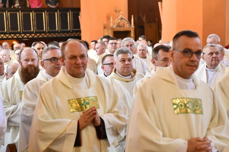 Msza Krzyżma Świętego w konkatedrze