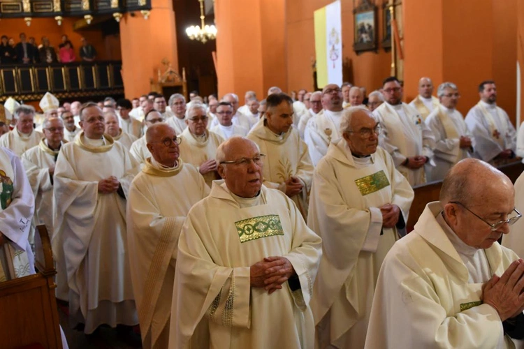 Msza Krzyżma Świętego w konkatedrze