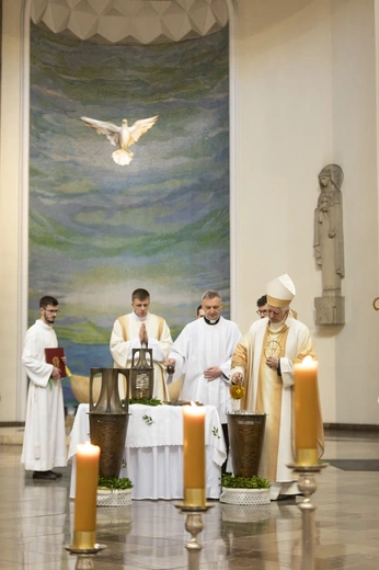 Msza Krzyżma w katedrze Chrystusa Króla