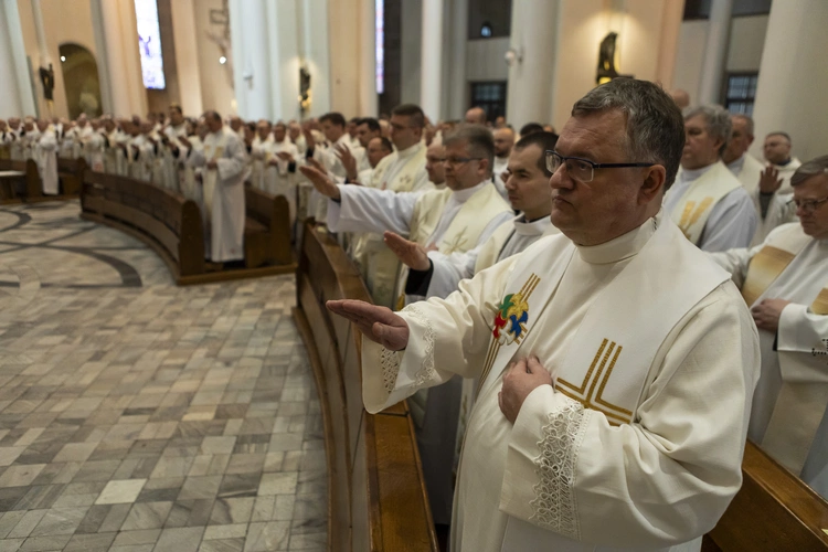 Msza Krzyżma w katedrze Chrystusa Króla