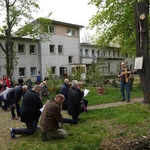 Droga Krzyżowa w schronisku dla bezdomnych mężczyzn