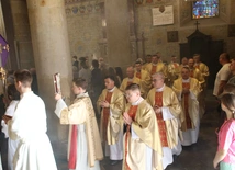 Płock. Msza Wieczerzy Pańskiej