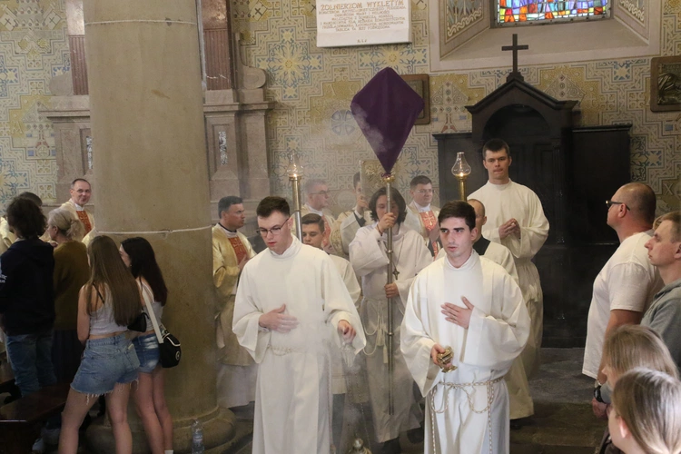 Płock. Msza Wieczerzy Pańskiej
