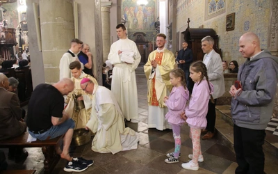 Płock. Msza Wieczerzy Pańskiej