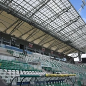 Święcenie pokarmów na stadionie Radomiaka Radom