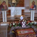 Pokarmy poświęcone u grekokatolików w Radomiu.