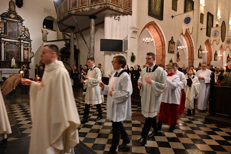 Wigilia Paschalna w archikatedrze oliwskiej