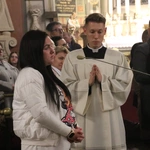 Płock. Wigilia Paschalna w katedrze