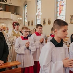 Msza św. w kościele Chrystusa Króla w Gdańsku w Poniedziałek Wielkanocny