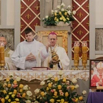 Msza św. w kościele Chrystusa Króla w Gdańsku w Poniedziałek Wielkanocny