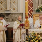 Msza św. w kościele Chrystusa Króla w Gdańsku w Poniedziałek Wielkanocny