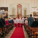 Msza św. w kościele Chrystusa Króla w Gdańsku w Poniedziałek Wielkanocny