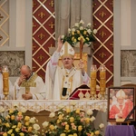 Msza św. w kościele Chrystusa Króla w Gdańsku w Poniedziałek Wielkanocny