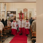 Msza św. w kościele Chrystusa Króla w Gdańsku w Poniedziałek Wielkanocny