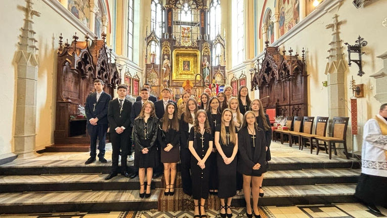 Bierzmowanie w Ciężkowicach