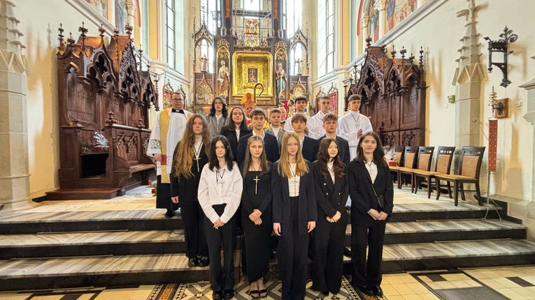 Bierzmowanie w Ciężkowicach