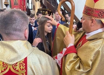 Bierzmowanie w Ciężkowicach