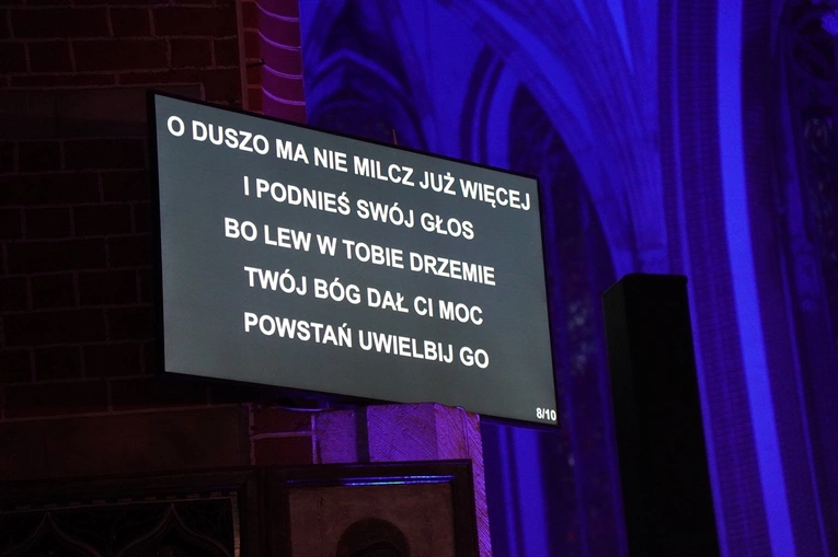 Uwielbienie Wielkanocne w kościele pw. NMP na Piasku we Wrocławiu 